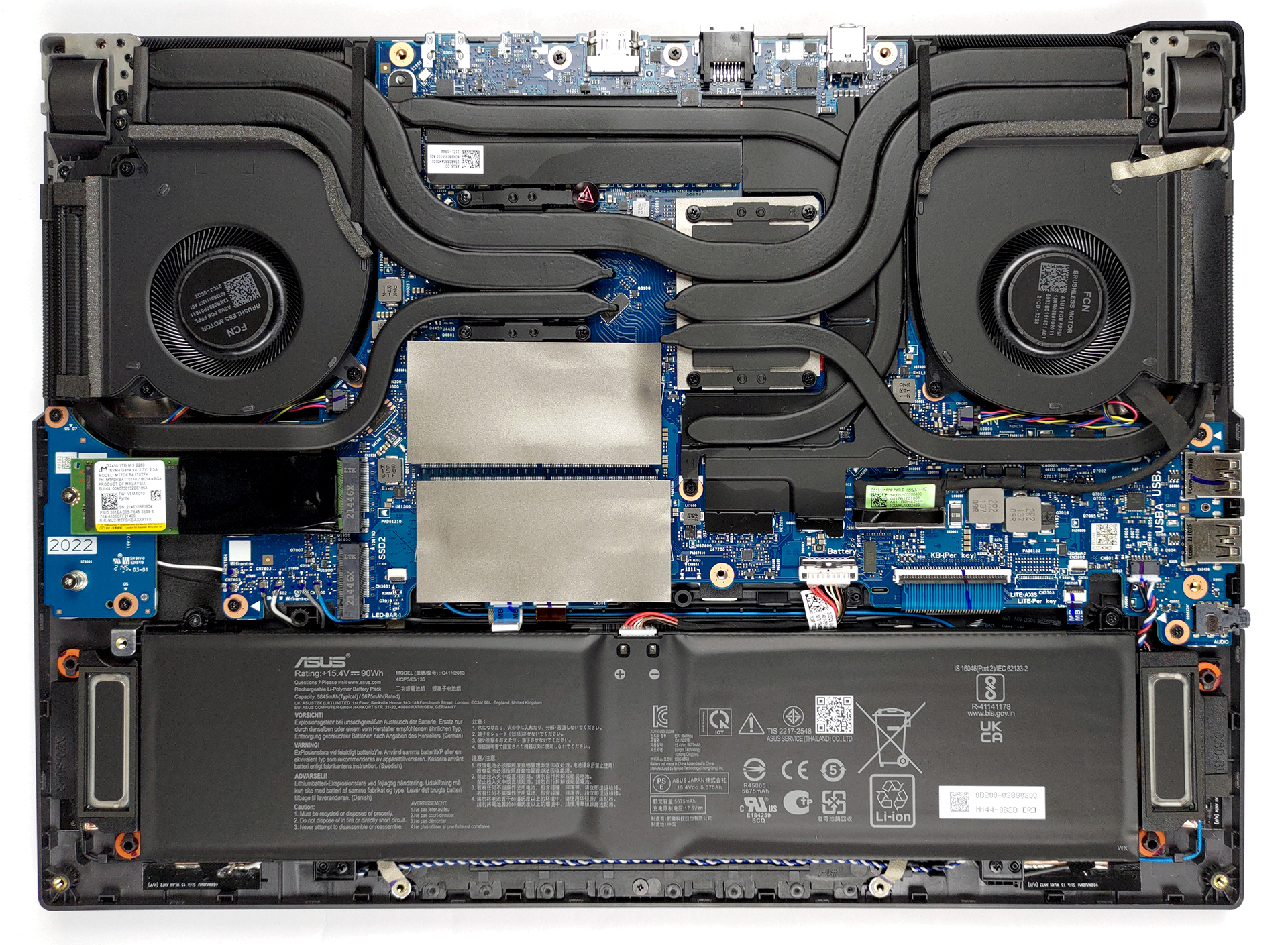 How to replace and fix ASUS 5plus G713QM G513QM G513QS 300hz 40pin 0.4mm LED 6017B1547301 LCD Cable (ASUS ROG Strix G15 G513R (2022))